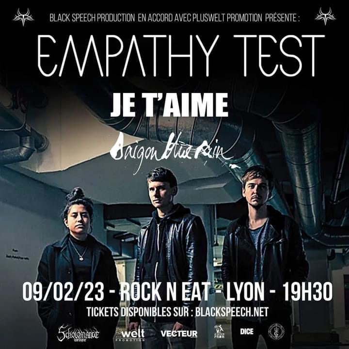 Empathy Test, deux dates en France en février !