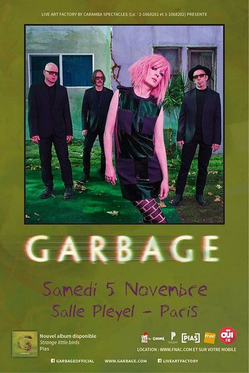 Garbage : concert parisien
