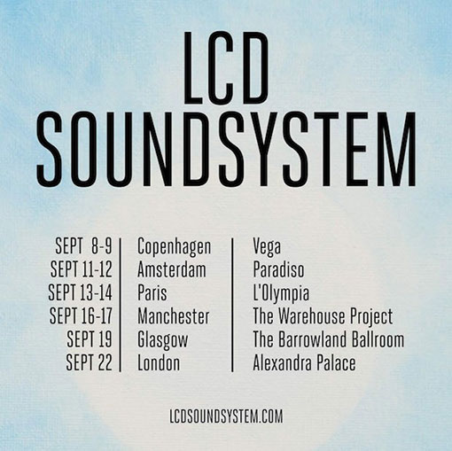 LCD Soundsystem : nouvel album et concerts à Paris