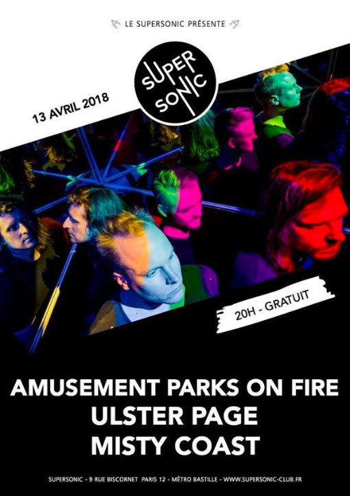 Amusement Parks On Fire : concert à Paris en avril