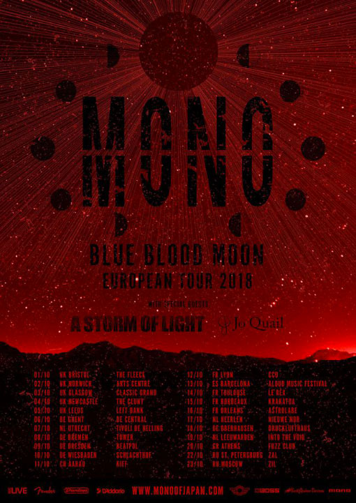 MONO : tournée européenne en octobre