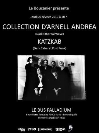 Collection d'Arnell-Andréa en concert 