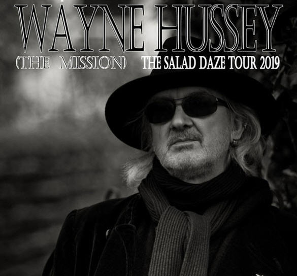 Wayne Hussey : un livre + un concert à Paris