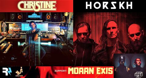 Moaan Exis, Christine et Horskh en concert en novembre