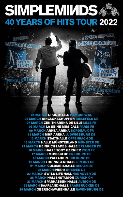 Simple Minds : nouveau report de la tournée, nouvel album