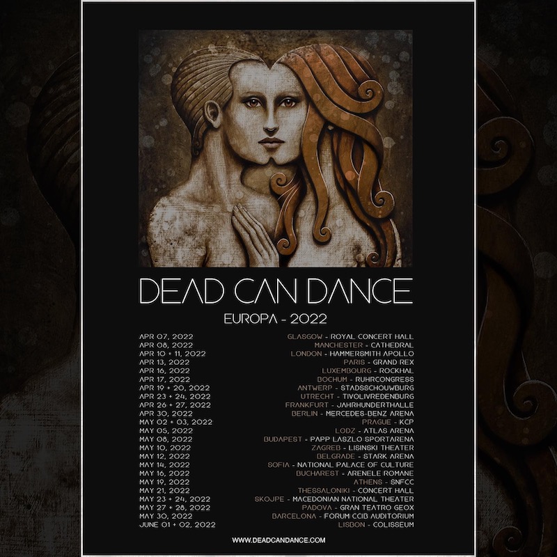 Dead Can Dance, une tourn&eacute;e europ&eacute;enne au printemps