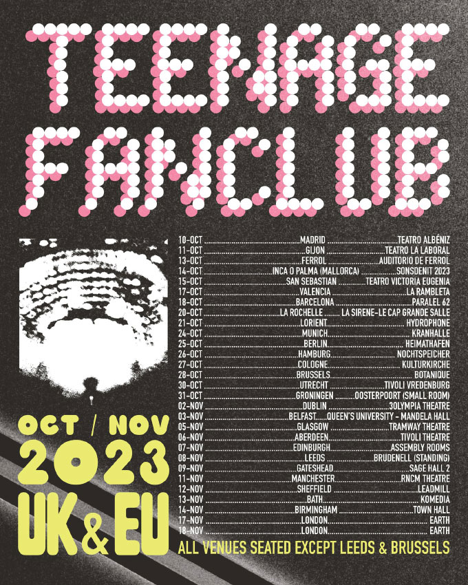 Teenage Fanclub en concert en France &agrave; l'automne