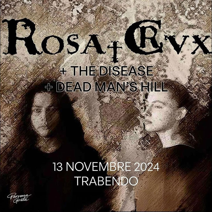 Rosa Crux en concert &agrave; Paris &agrave; la rentr&eacute;e