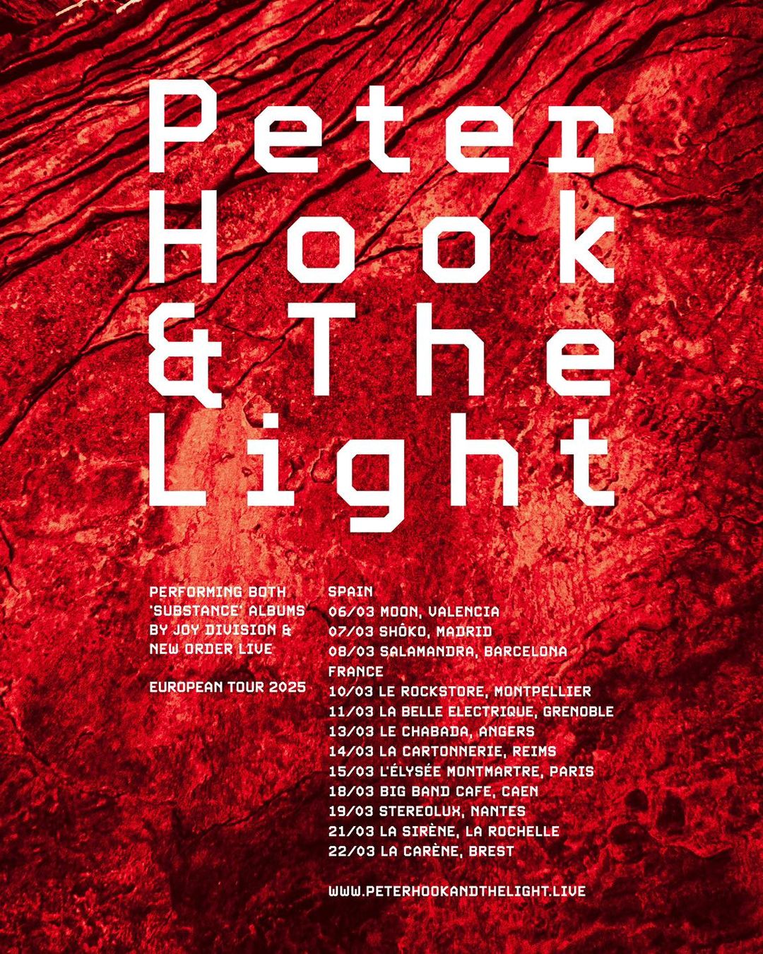 Peter Hook en tourn&eacute;e, encore