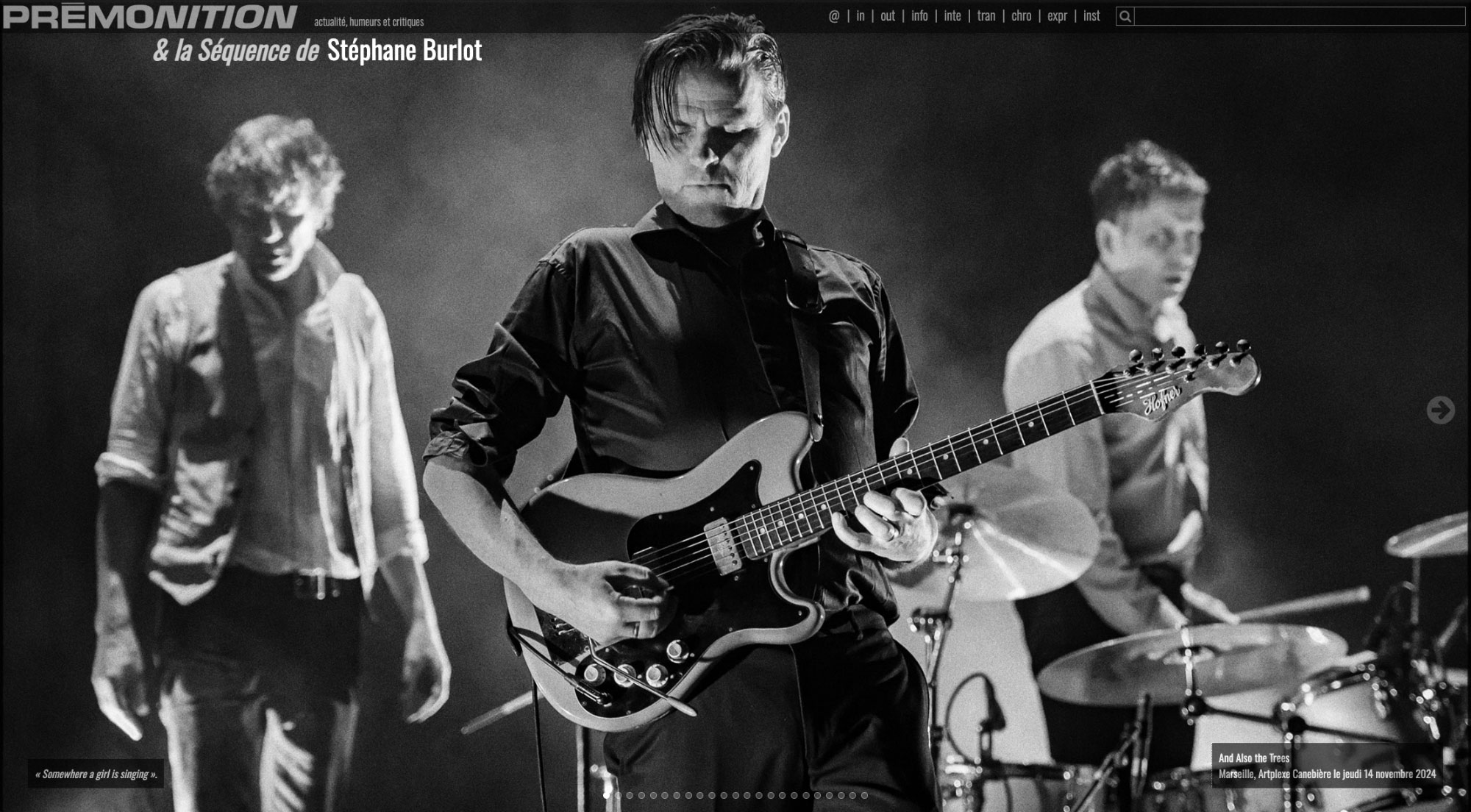 And Also the Trees : la Séquence de Stéphane Burlot