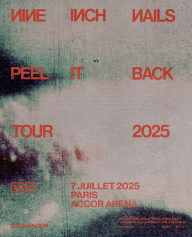 Nine Inch Nails en France en juillet