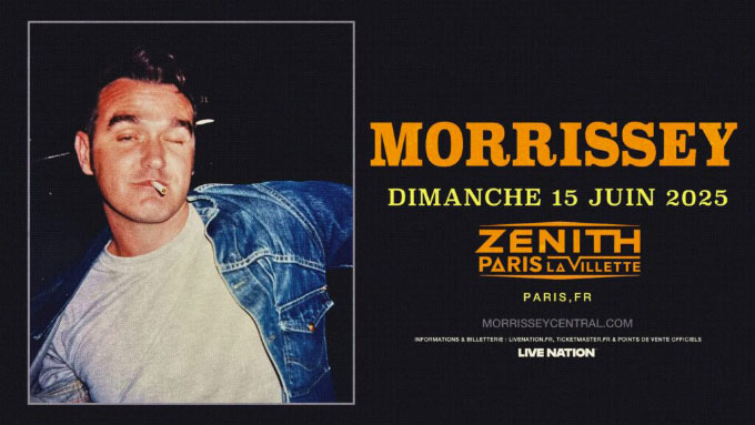 Morrissey en concert à Paris !