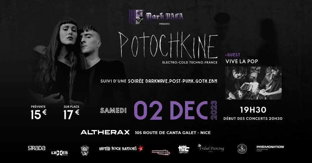 Potochkine en concert à Nice et on vous invite !