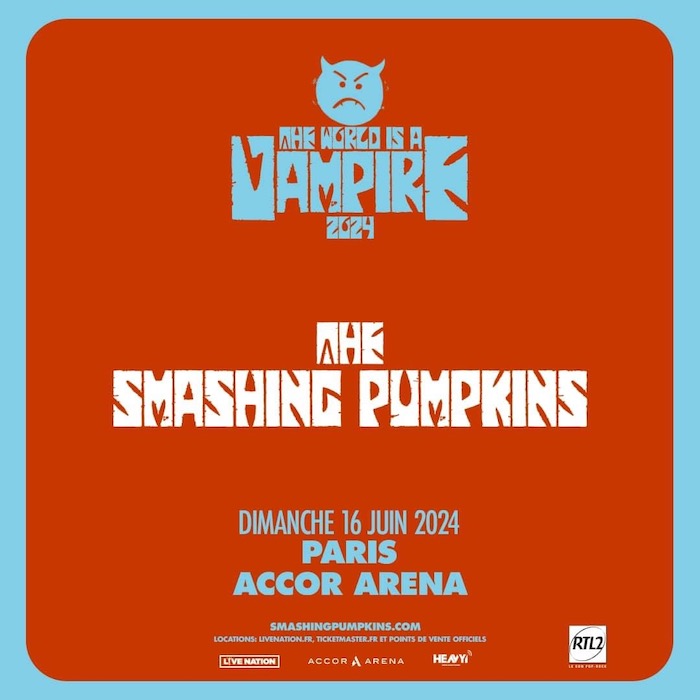 The Smashing Pumpkins en concert à Paris