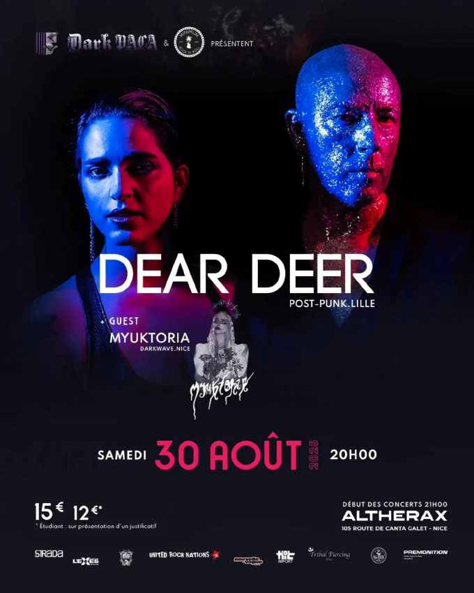 Un "must-to-see" ce samedi à Nice : Dear Deer