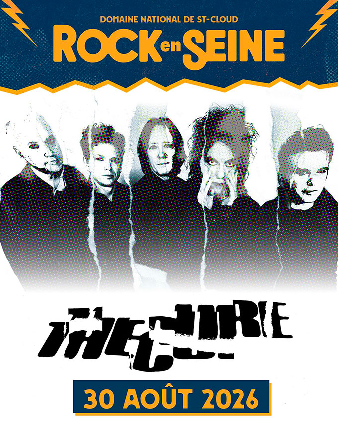 The Cure à Rock en Seine en 2026 !