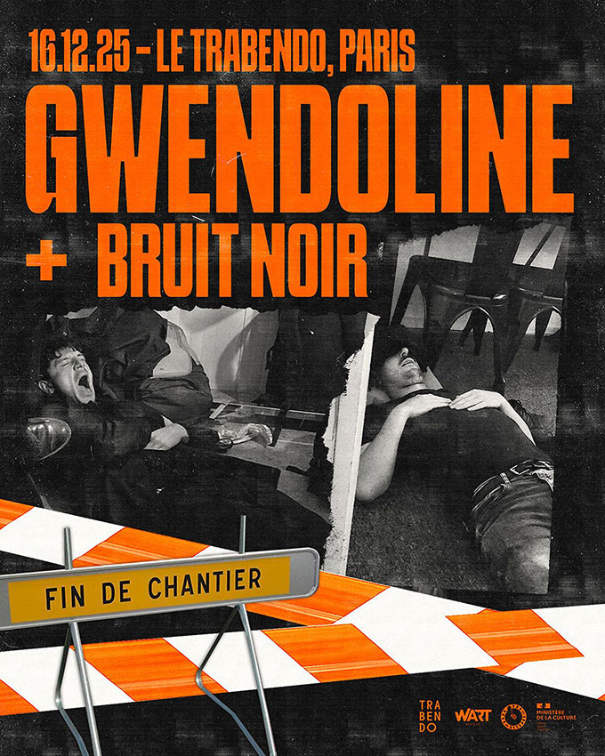Bruit Noir et Gwendoline ensemble sur scène !