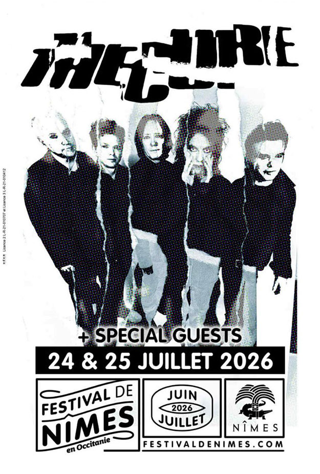 The Cure aux Arênes de Nîmes !
