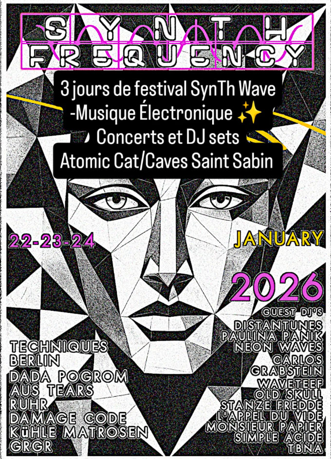 Synth Frequency Festival #2 &agrave; l'Atomic Cat &agrave; Paris